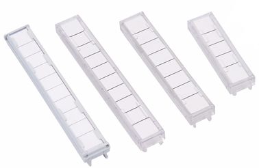 China 10 Pair Krone Module Label Holder , LSA Hinged Label Holder For Telecommunication YH-6089 2 015-01 supplier