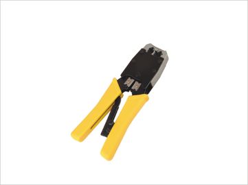 China Professional Modular Plug Crimping Tool RJ45 Steel Crimper With Ratchet YH8023 supplier