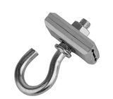 China Fiber Optic Hanging Outdoor Span Clamp Wire Anchor Fiber Cable Clamp Stainless Steel Clamp YH1045 company