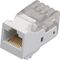 China White Color Surface Mount Outlets Cat 6 RJ45 110 Network Keystone Jack YH7008 exporter