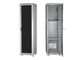 Glass Door Server Rack Cabinet 100mm Depth Cold Rolled Steel With Powder Coat Finishing YH2002 supplier