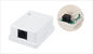 Wall Mounted RJ45 Network Keystone Jack for Single Port Surface Mount Box YH7015 supplier