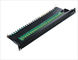 China 1000 Mohms Cat.3 Data and Voice 50 Port Network Patch Panel Rackmount TIA/EIA-568-A YH4003 exporter