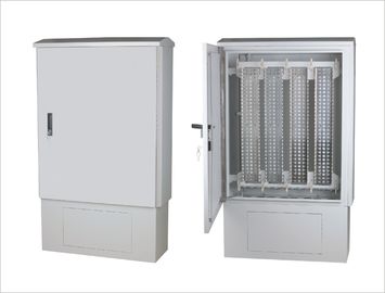 China Large SMC Telecommunication Fiber / Cable Distribution Box Stand Cabinet YH3026 distributor