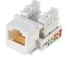 Home Network Cat6 RJ45 keystone jack IDC CE 8P8C Golden Pin modular jack YH7011