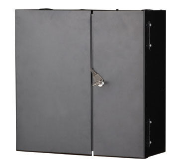 12 24 48 core indoor Wall mount metal fiber Optic Cabinet wall mount FTTH terminal box YH1002