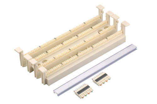 Phone Wiring Base 100 Pair 110 Termination Block Patch Panel For Network Communication YH7036