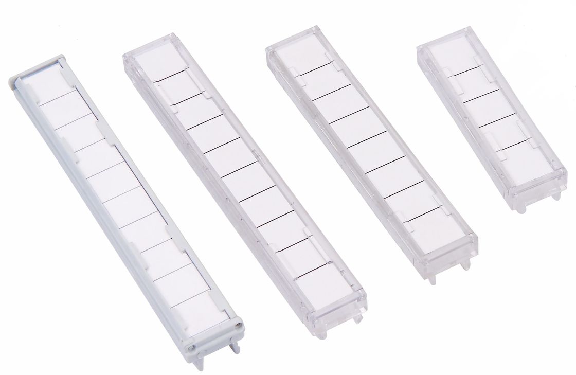 10 Pair Krone Module Label Holder , LSA Hinged Label Holder For Telecommunication YH-6089 2 015-01