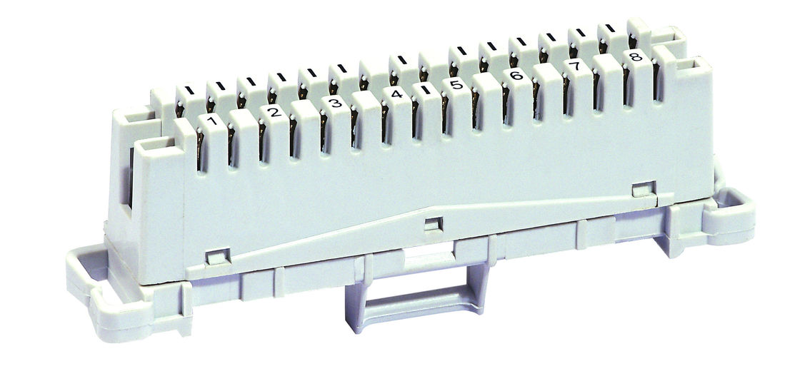 8 Pair LSA Krone Module / Vertical Mounting Krone Connection Module UL94-V0 YH-6036 1 002-00