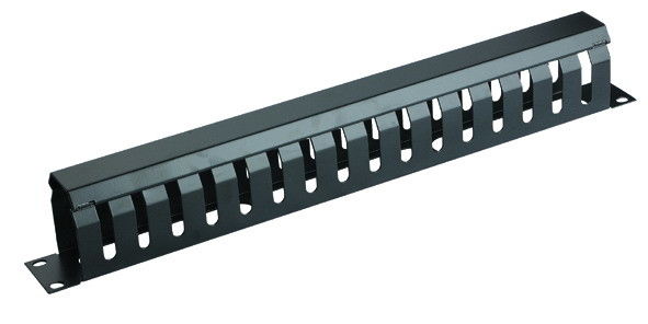 High Performance 1U Rack Mount Cable Management , Amp Cable Management With Cover YH4040