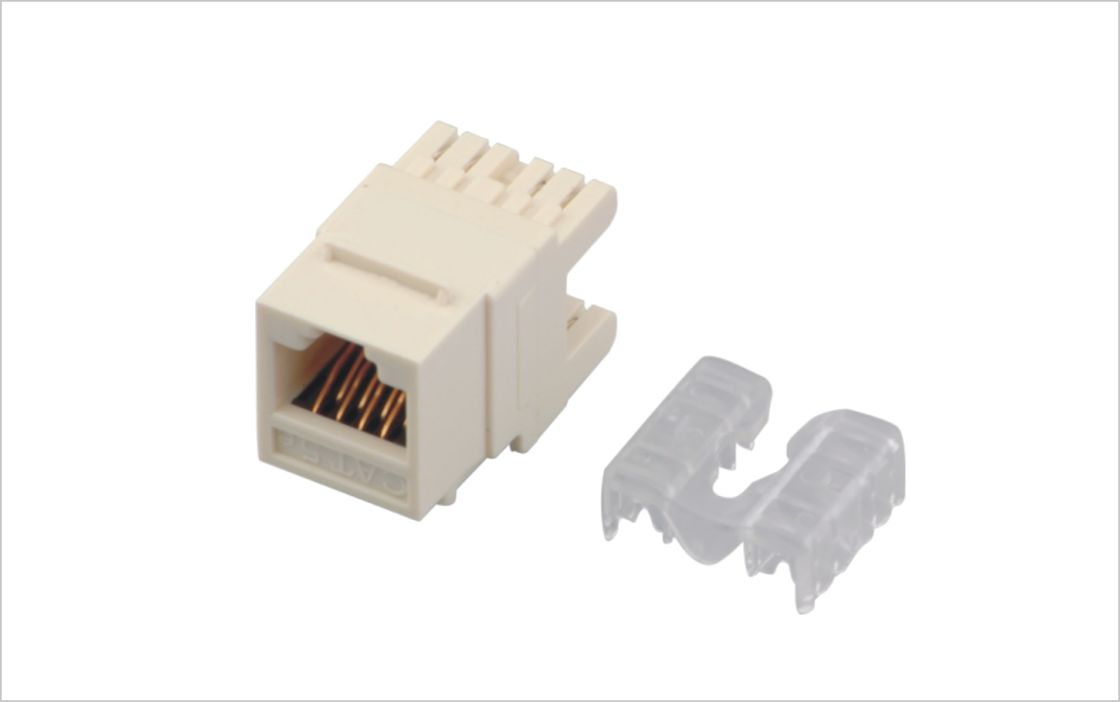 Cat.5E RJ45 Network keystone jack Krone 180 degree 8P8C modular jack High-Reliable YH7004