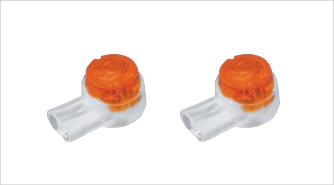 UY2 Wire Splice Connector In-line tap wire splices Quick Connect Wire Connectors Orange