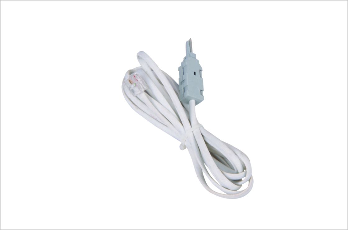 2 Pole Krone LSA Network Patch Cord For Testing Disconnection Module / Switching Module with plugs YH5008