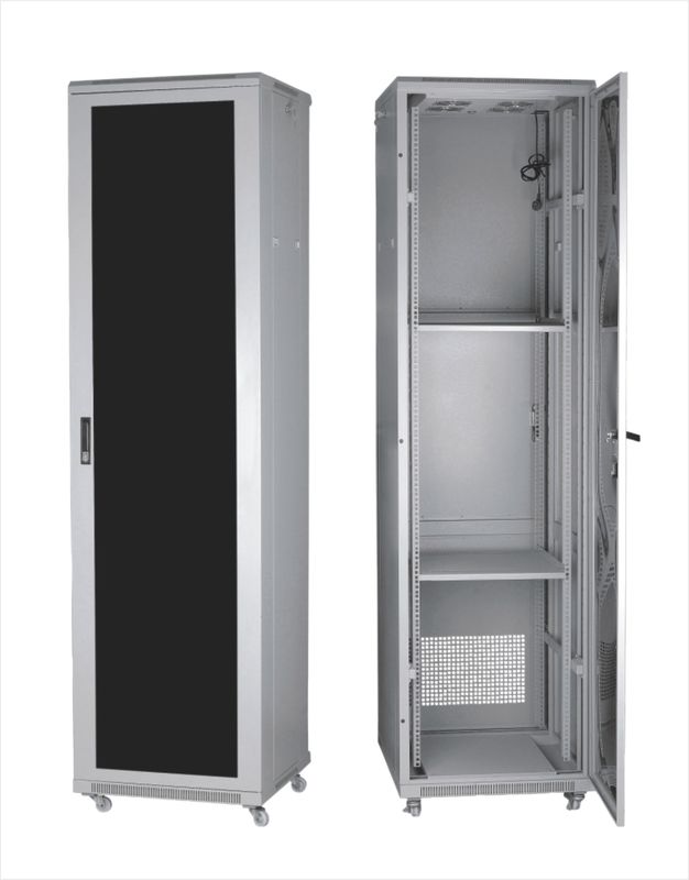 High Stability 19 Inch Data Rack Cabinet Plate Type With Coating Material YH2002
