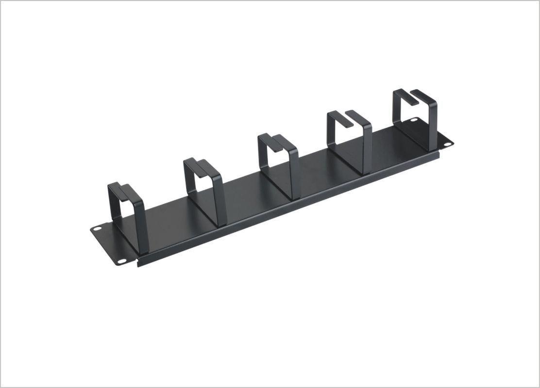 High Density Rack Network Cable Management 1U Height , Cable Storage Rack Type YH4026