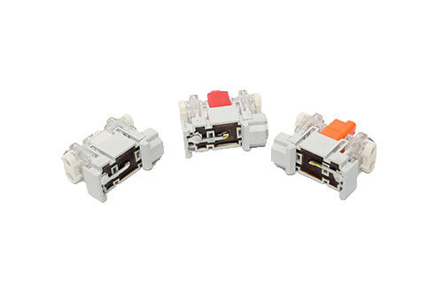 Telecom Drop Wire Subscriber Connector Simply Clamping on Guide Rail Inside Distribution Box