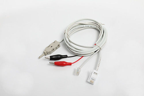 BT Style UK Telephone Test Cable ABS PBT Material With RJ11 6P4C Modular Plug YH5009BT1