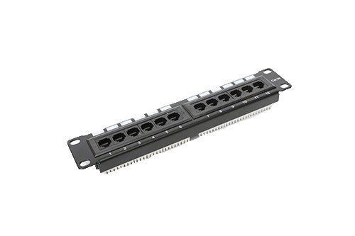 Monitoring Center Network Patch Panel / Shielded Patch Panel Durable Alloy Material YH4019