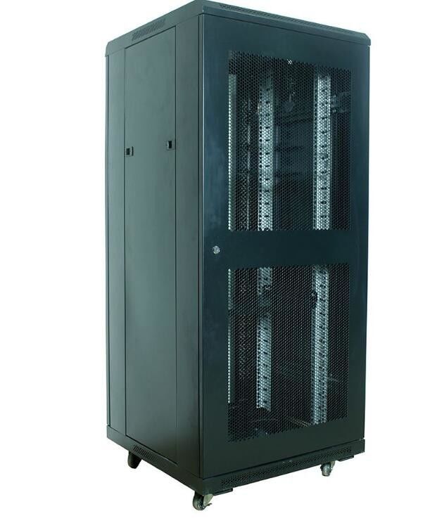 Dustproof Steel Floor Standing Network Server Cabinet 19”with Glass Door YH2001