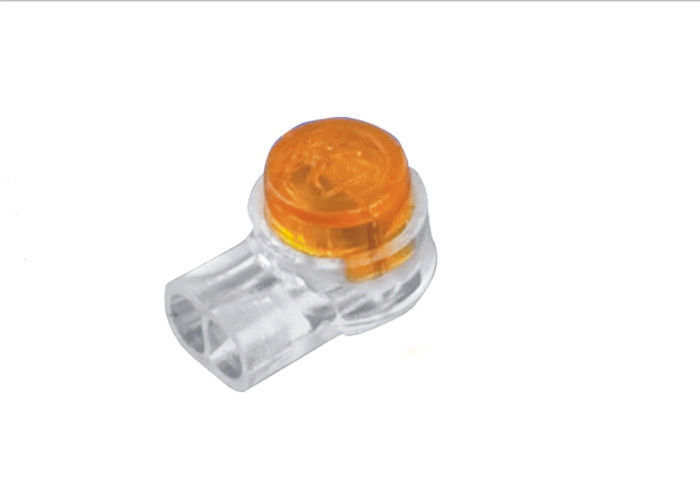 In-line Tap Wire Splices Connector UY Inline connector For Telecommunication Cables Yellow YH5021