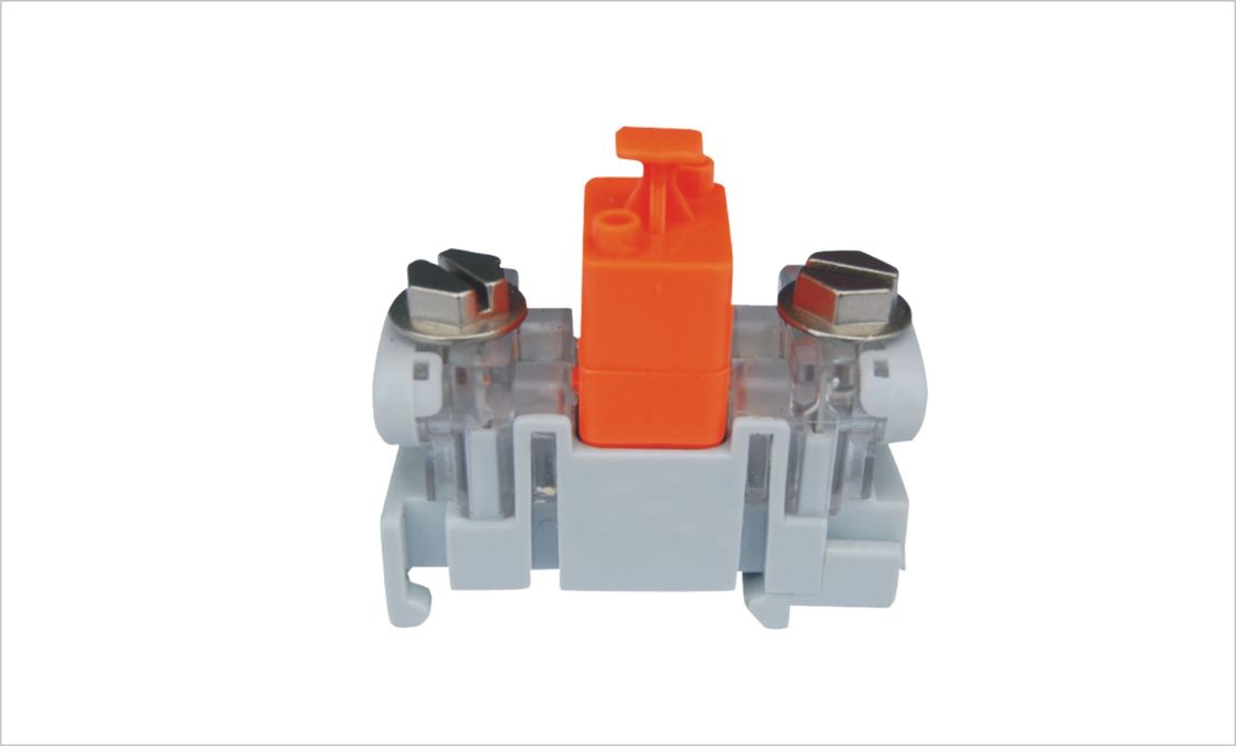Telecom Drop Wire Subscriber Connector Simply Clamping on Guide Rail Inside Distribution Box