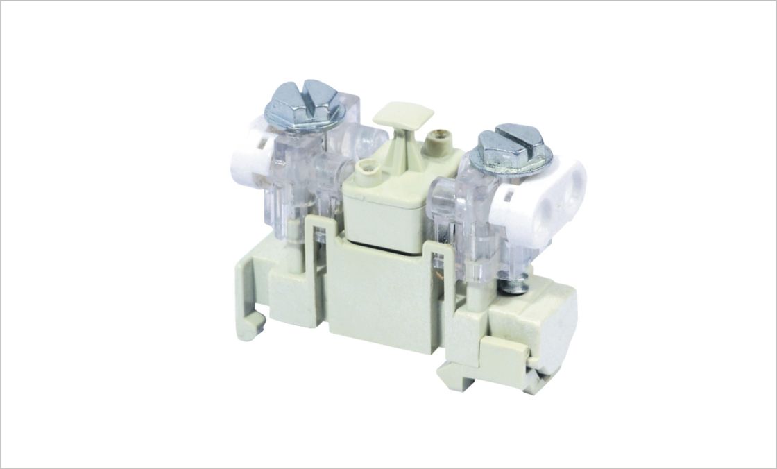 Telecom Drop Wire Subscriber Connector Simply Clamping on Guide Rail Inside Distribution Box
