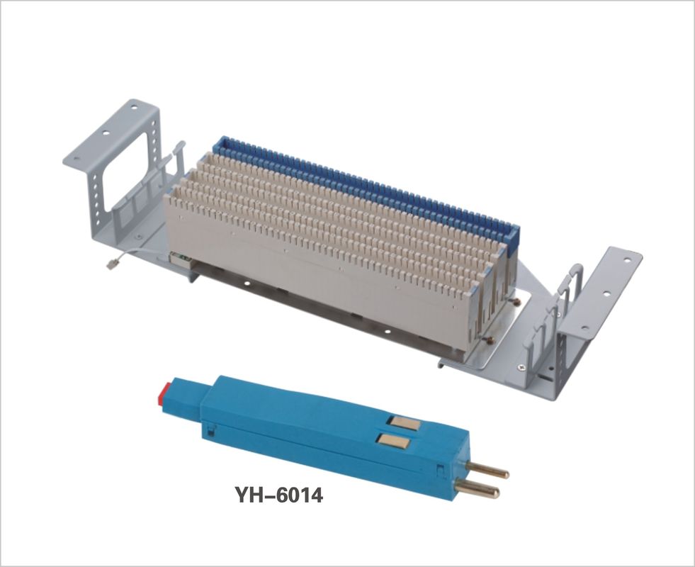 Huawei Type MDF Terminal Block Protector Unit Anti - Burn ABS / PBT Material YH6014