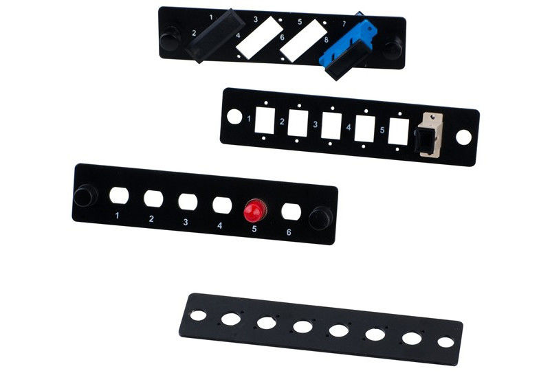 Earth Mode Fiber Optic Patch Panel Rack Mount ODF With Theft - Proof Lock YH1009