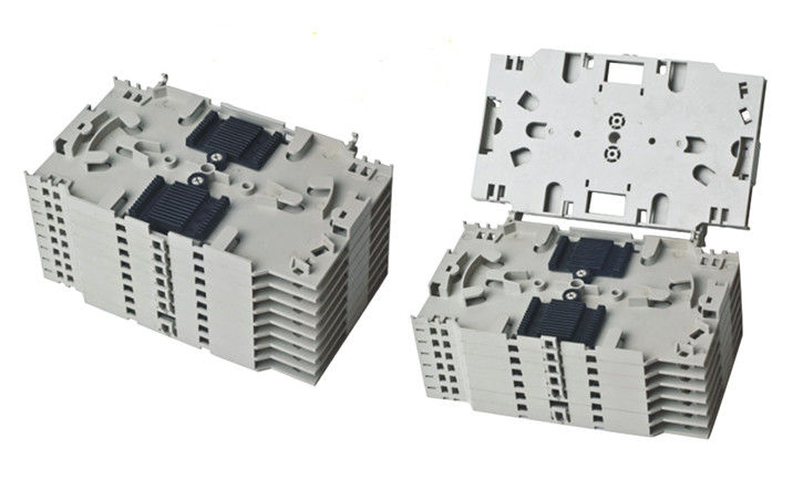 12/24 core Stackable fiber optic splicing tray , upturned splice tray​ YH1028