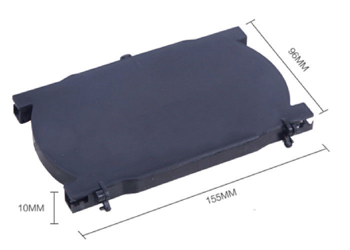 Upturned Stackable Fiber Splice Tray 12 24 Core , Cold Rolled Steel Material YH1027