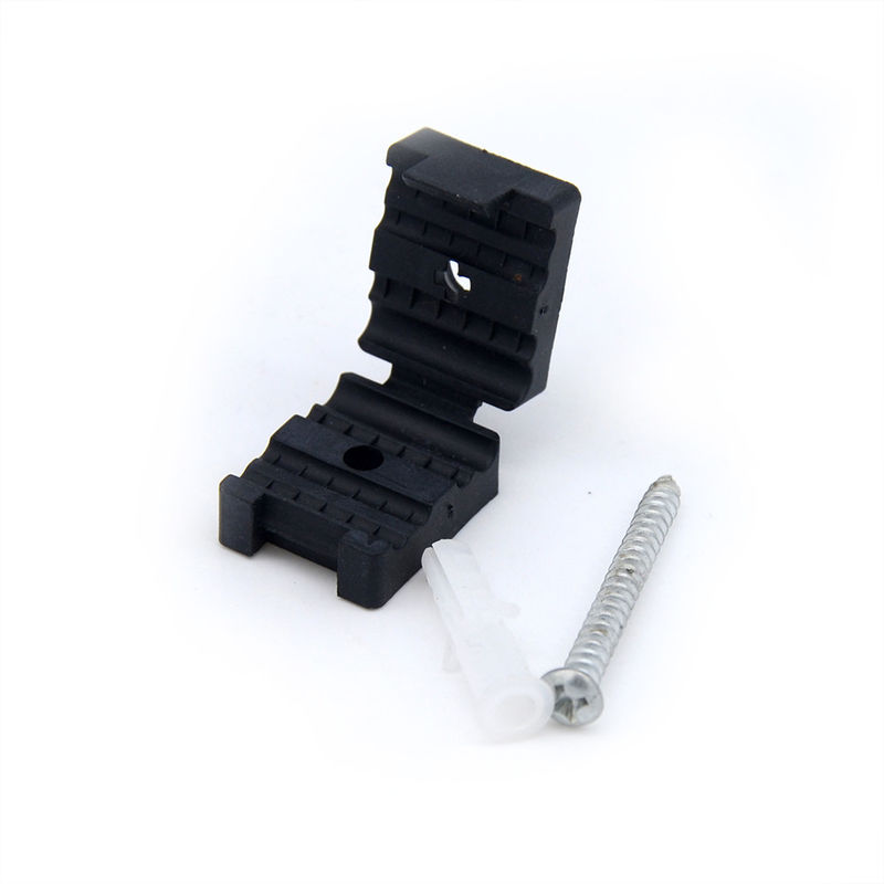 Durable Fiber Optic Accessories Fiber Optic Drop Cable Clip with Cross Screw YH1050
