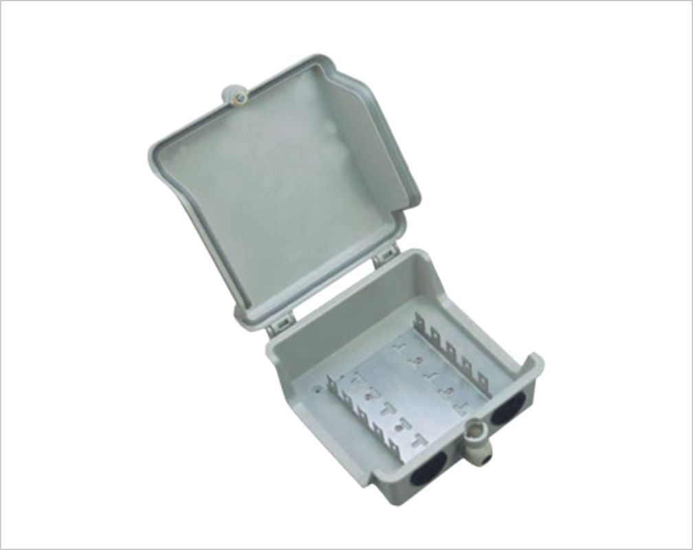 50 Pair Outdoor PC Network Distribution Box with Mounting Frame , High Performance YH3006