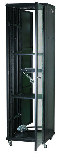 Dustproof Steel Floor Standing Network Server Cabinet 19”with Glass Door YH2001