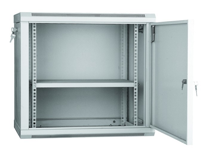 Lockable Wall Racks Home Wall Mount Network Rack Cabinet Lockable 19 Inch 0.6m / 1m Depth ...